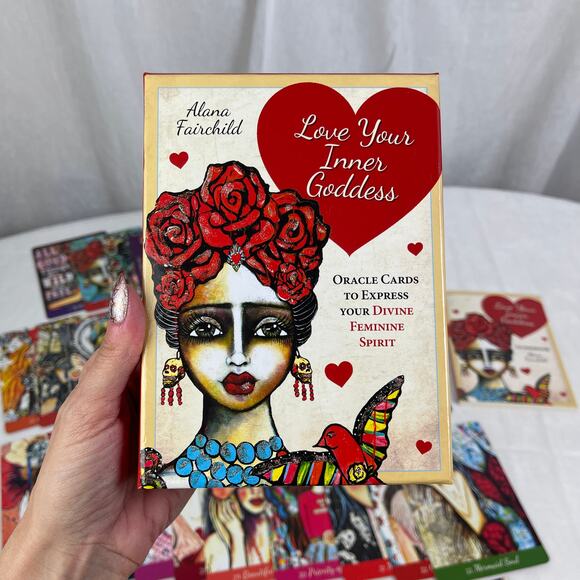 💋 Alana Fairchild Love Your Inner Goddess Oracle Card Deck & Guidebook Box Set - Picture 4 of 16